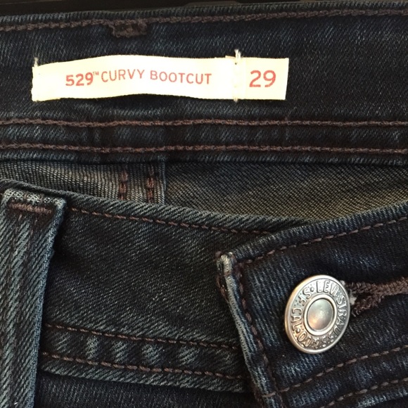 Levi Curvy Bootcut Jeans - Picture 3 of 8